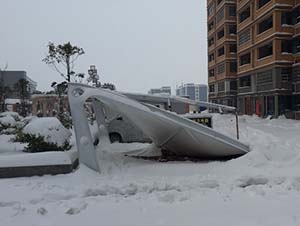 <font color='red'>膜結(jié)構(gòu)車(chē)棚</font>廠(chǎng)家哪家好？要具備這三點(diǎn)要素！