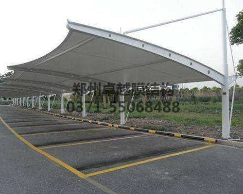 7字型膜結(jié)構車棚（平膜）