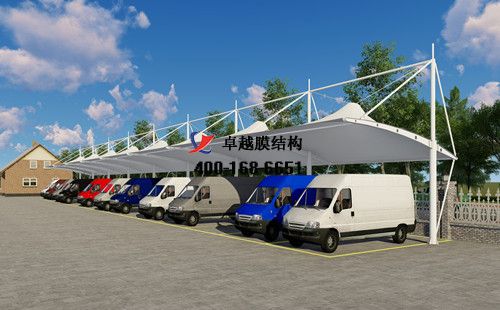古交市<font color='red'>膜結(jié)構(gòu)車棚</font>【廠家直銷】