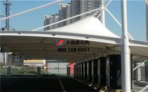 林州膜結(jié)構(gòu)充電站樁車(chē)棚【林州重機(jī)集團(tuán)股份有限公司等】工程設(shè)計(jì)施工案例