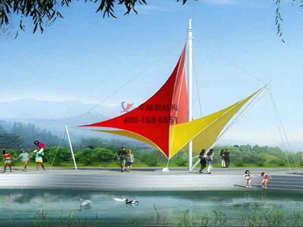 安慶<font color='red'>張拉膜結(jié)構(gòu)</font>景觀設(shè)計(jì)施工【案例圖片】