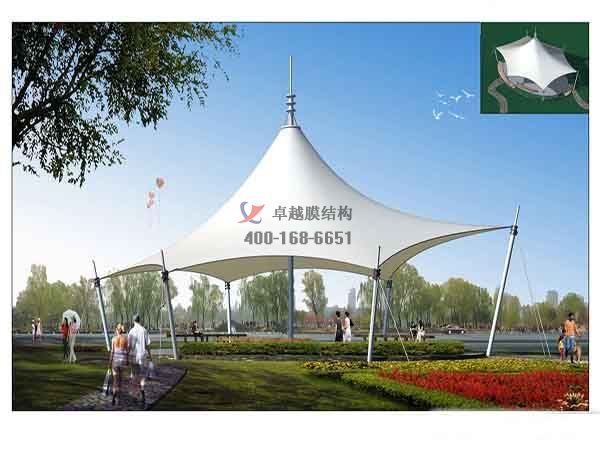 巢湖<font color='red'>張拉膜結(jié)構(gòu)</font>景觀設(shè)計(jì)施工【案例圖片】