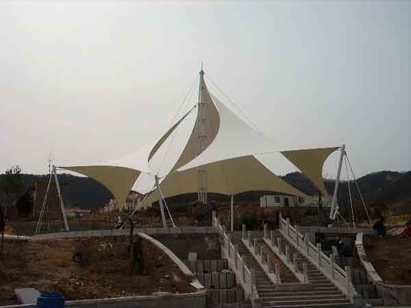 黔南<font color='red'>張拉膜結(jié)構(gòu)</font>景觀設(shè)計(jì)施工【案例圖片】