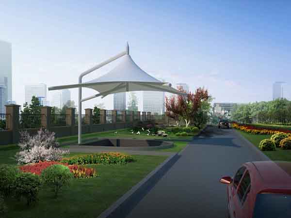 寧波<font color='red'>張拉膜結構</font>景觀小品【案例圖片】