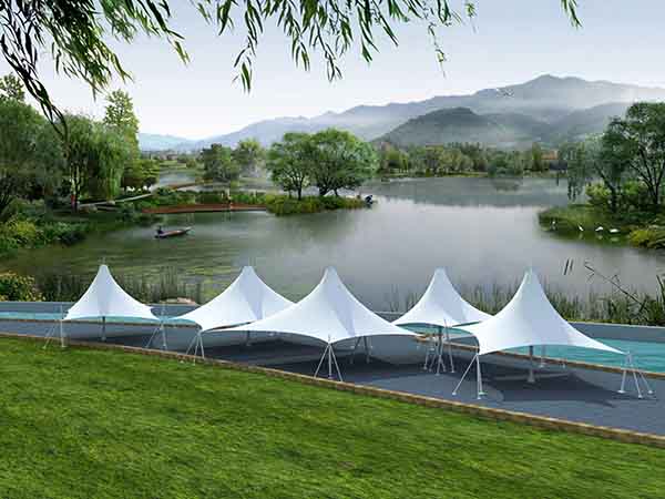 臺州景觀<font color='red'>張拉膜結構</font>遮陽棚【生產(chǎn)廠家】