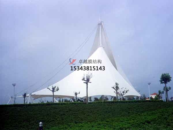 阿拉爾<font color='red'>張拉膜結構</font>景觀設計施工【案例圖片】