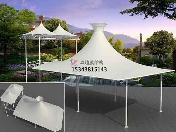 和田<font color='red'>張拉膜結構</font>景觀小品【案例圖片】