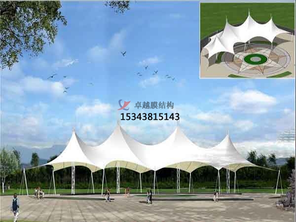 阿圖什<font color='red'>張拉膜結構</font>景觀設計施工【案例圖片】