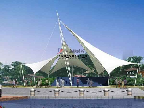 無錫<font color='red'>張拉膜結(jié)構(gòu)</font>景觀小品【案例圖片】