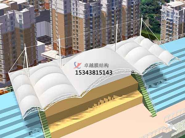 吳忠市體育場膜結(jié)構(gòu)罩棚/籃球、羽毛球、網(wǎng)球場地設(shè)計【公司直銷】?? ?