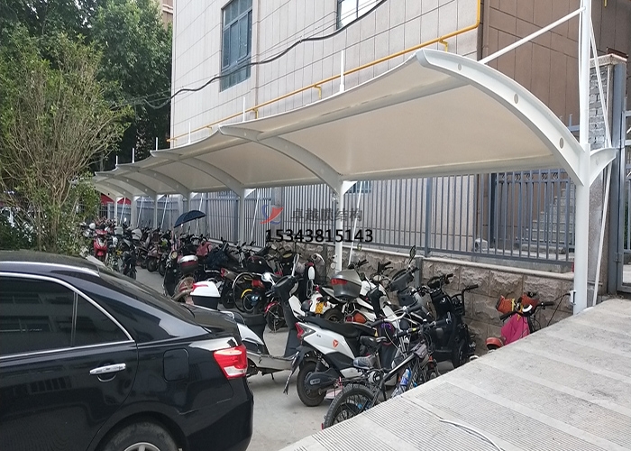 洛陽(yáng)汝陽(yáng)縣政府膜結(jié)構(gòu)車(chē)棚