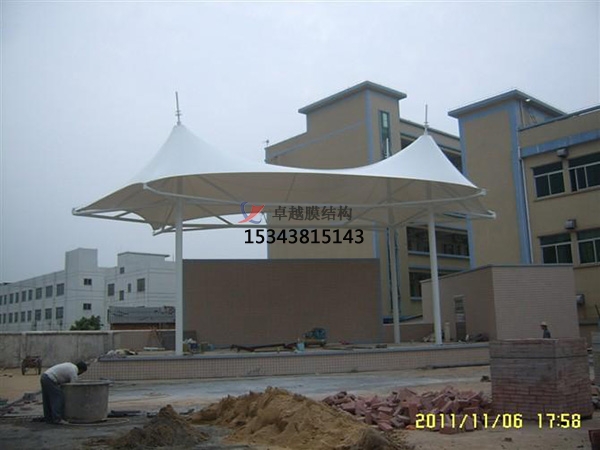 永登膜結(jié)構(gòu)看臺雨棚生產(chǎn)設(shè)計(jì)安裝