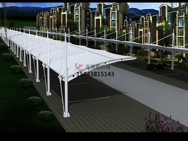 安徽<font color='red'>膜結構車棚</font>【設計施工】