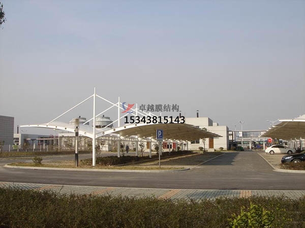 南華膜結構停車棚【雨棚遮陽棚生產(chǎn)安裝】