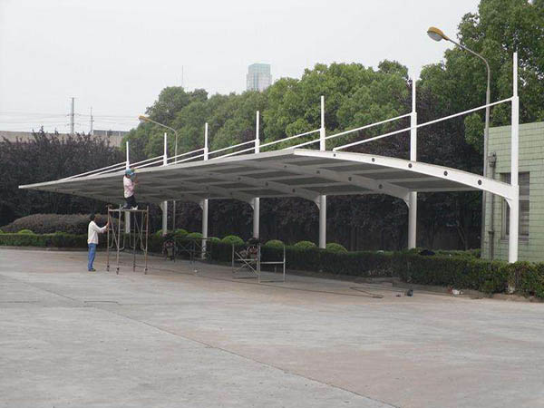 民勤膜結構停車棚【設計生產(chǎn)安裝】