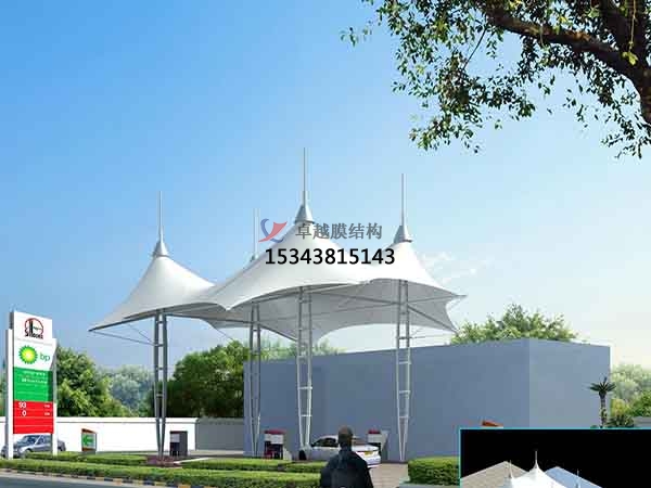 加油站膜結(jié)構(gòu)具備哪些優(yōu)勢？