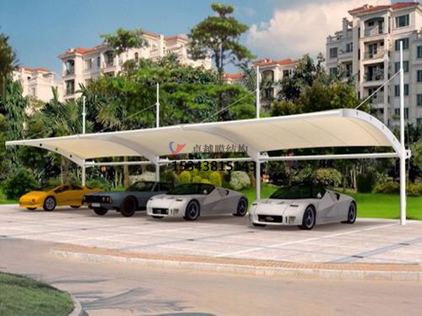 通河膜結(jié)構(gòu)【充電站防雨篷】停車棚設計安裝