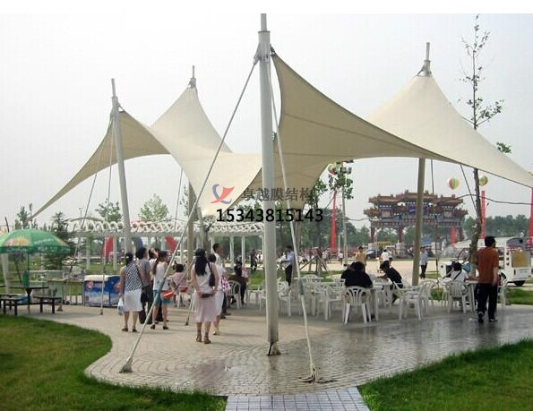 龍巖景觀膜結(jié)構遮陽棚