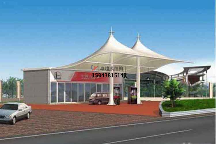 溫州加油站罩棚設計