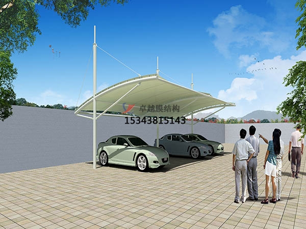 PVDF膜結(jié)構(gòu)車棚有哪些優(yōu)良的使用性能？