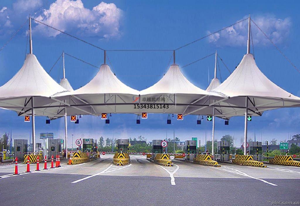 加油站張拉膜，美觀、實用、成本低