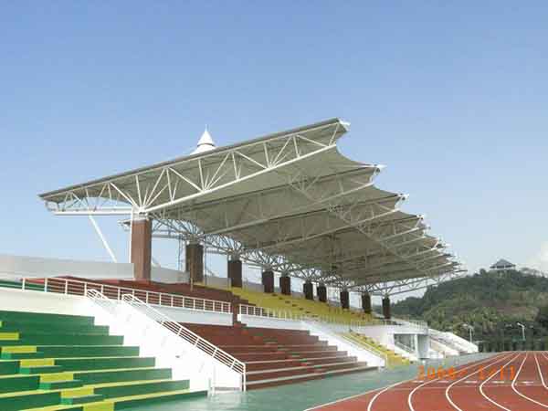 體育場看臺(tái)用的是pvdf材質(zhì)嗎