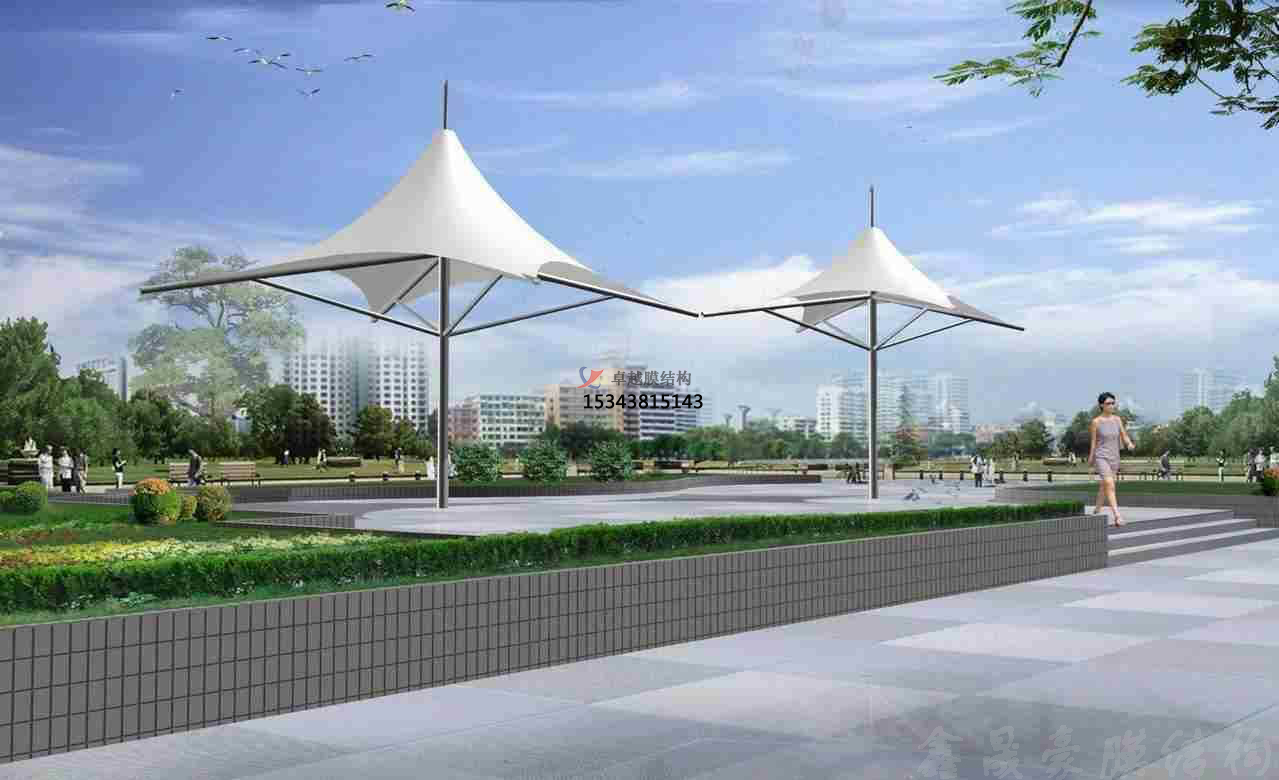 張拉膜，詮釋建筑的輕盈和空靈