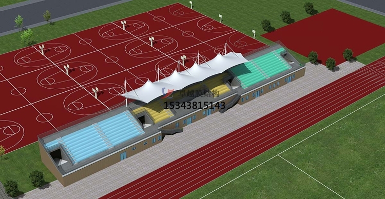   操場上的看臺(tái)怎么做