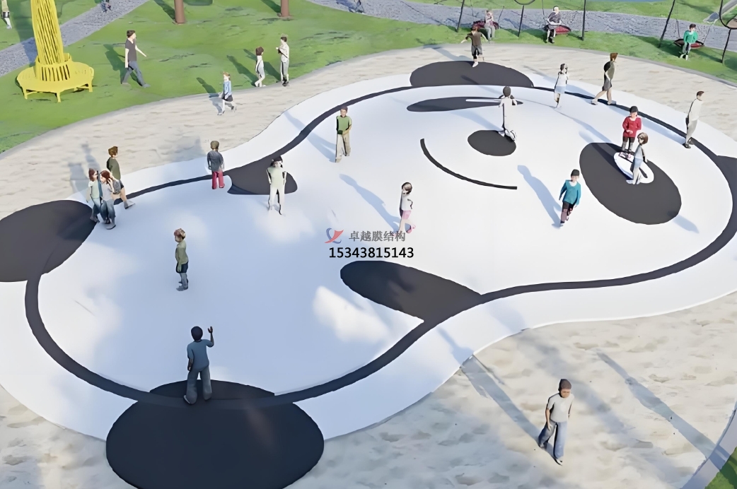 眉山<font color='red'>膜結構公司</font>【蹦蹦云膜結構】眉山膜結構廠家