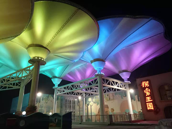 PVC膜材、PVDF膜材料、ETFE膜材、PTFE膜結(jié)構(gòu)有什么區(qū)別？