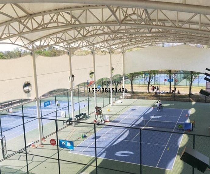 網(wǎng)球場膜結(jié)構(gòu)