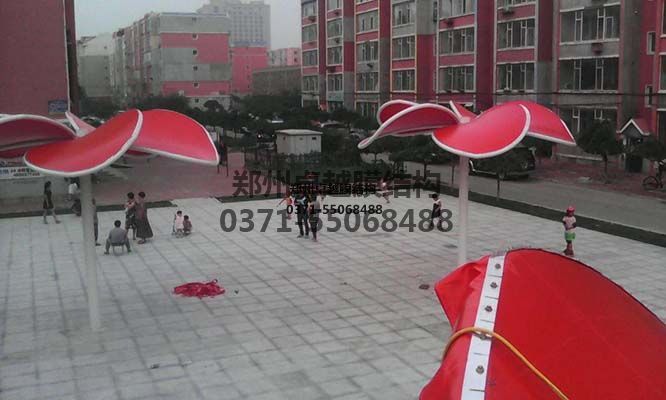 西安張拉膜遮陽棚生產(chǎn)廠家設(shè)計施工【西安外國語大學(xué)張拉膜遮陽棚】等項(xiàng)目